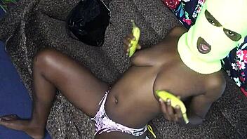 Watch crazy bitch banana pussy tease full vid