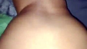 blindfolded bbw wife loves doggy with plug domination double fun 😈🍑