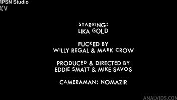 lika gold dp anal atm facial swallow rough fuck