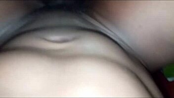 horny latina babe bent over bbc creampie homemade fuck