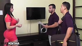 angel lima takes monster cock double penetration combo