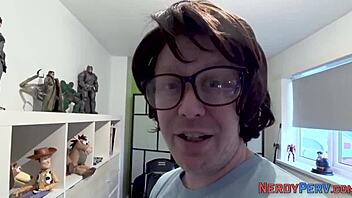 big tit british slut tricked into swallowing nerd cock first time reality