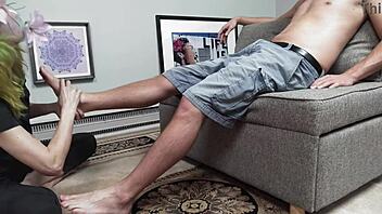 wanna feel my feet relax you into foreplay massage heaven?