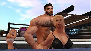 I couldn't resist handsome hunk Cam Heyward's thick cock in steamy threesome