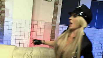 Black Angelica and Cindy Behr's Costumed FFM Threesome Ride