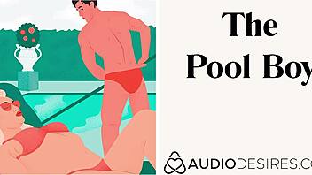 Pool Boy's Erotic Moans Seduce You Deeply