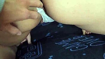 horny latina exgf removes condom in homemade sex cums on feet