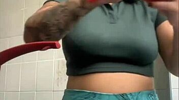 flashing my swollen big pussy for everyone to see