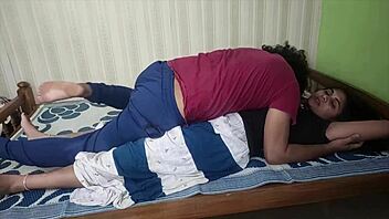 Horny Desi Couple Kisses To Intense Bed Action!