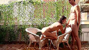 i love wet pussy riding on balcony turning hardcore cum fest