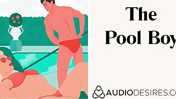 Pool Boy's Erotic Moans Seduce You Deeply