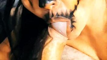 halloween monstro doll sucks stranger cum down her throat! 👻💦