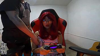Fill My Pussy With Cum While I Game!