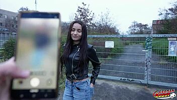 german scout's saggy titted latina teen agatha santos first casting fuck