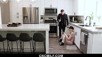 uhh... freeuse milf's naughty tattooed body is oliver's total game day fuck surprise