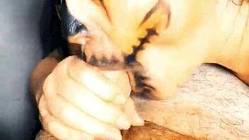halloween monstro doll sucks stranger cum down her throat! 👻💦
