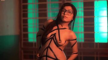 indian belly dancer fucked hard after practice creampie sex