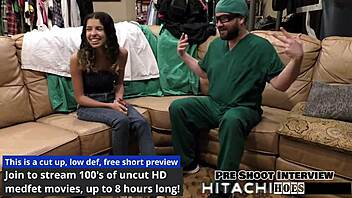 aria nicole hitachi orgasms in doctor's play session tampa