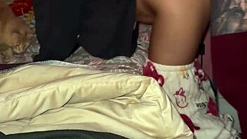 Young petite latina teen bends over for homemade doggystyle fuck