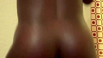 hey horny black model gagged handcuffed ride this glass dildo on my wet pussy?