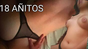 hot young colombian babe rides hard doggystyle screams