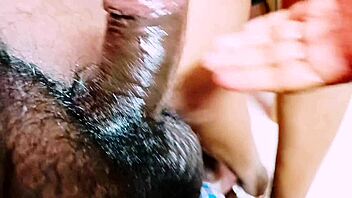 Oiled Stepmom Nude Massage Leads to Dirty Telugu Doggy Pounding