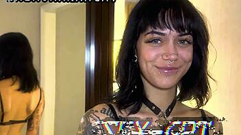Aurora Anarchy goth fuck doll rough anal creampie gaping