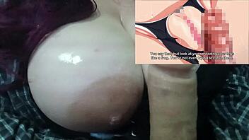 Chubby gym girl stretches fat ass tits with two trainers pounding her hard