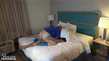 pregnant temp begs black boss for deep creampie breeding trailer!