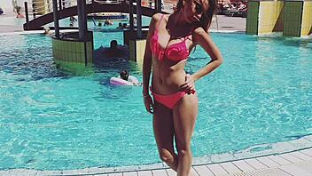 denisa's private 23yo babe pics compile her big tits and slutty european teen poses
