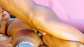 guy pounds new girlfriend hard till she begs for tit cumshots