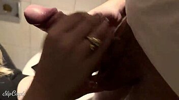he rewards my club toilet cock suck with hard public fuck