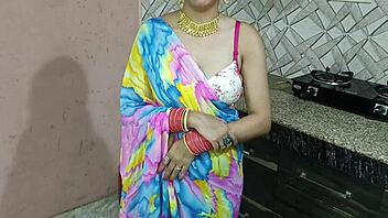 Indian wife kitchen fuck with dirty talk