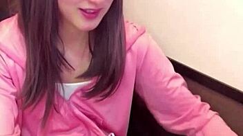 check out this cute japanese ladyboy in crossdressing gear masturbating live on cam!