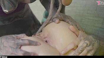 heavy tattoo girls' asses gape from big dick anal atogm prolapse 😱🍑🔥