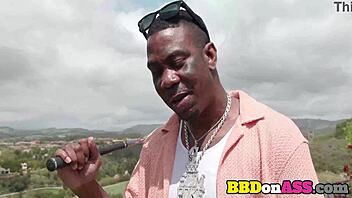 i can't believe this housewife finally gets to fuck that famous rapper's huge cock