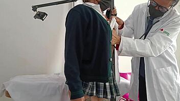 Doctor Fills Latina Patient's Big Ass in Hospital!