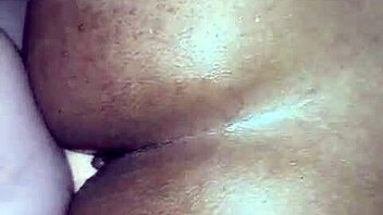She straps on and pegs him hard in intense anal girl fucks guy scene