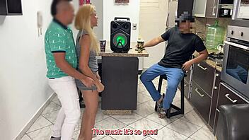 he borrowed my girl for a dance but rubbed cock on her reggaeton style