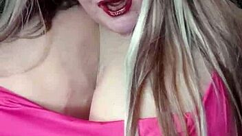 Susi Huge Boobs Red Dress BBC Toy Fuck