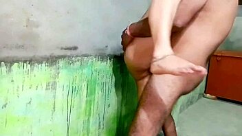 closeup standing fuck moaning with boyfriend