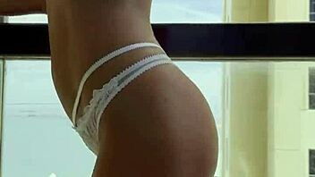 Gorgeous monika fox tries sexy lingerie and poses horny