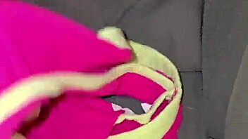 Heart pounding discovery of sexy panties and bras in the filthy garbage can ignites my deepest fetish desires