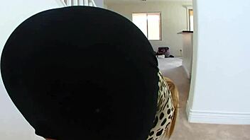 busty milf mellanie monroe fucked hard in kitchen by black stud doggystyle