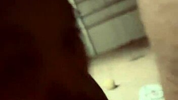 brown skin latina slurps on big black cock messily