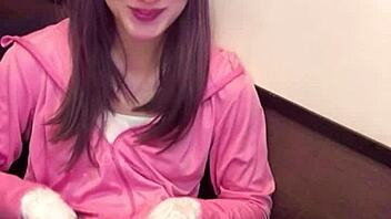 check out this cute japanese ladyboy in crossdressing gear masturbating live on cam!