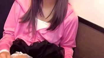 check out this cute japanese ladyboy in crossdressing gear masturbating live on cam!