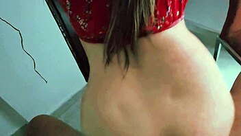 one afternoon sneaking to neighbor's while husband works i pump her tight pussy full of hot milk creampie