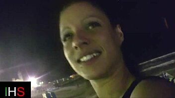 BEAUTIFUL BRUNETTE FUCKED HARD OUTDOORS, CRAZY ORGASMS FROM RIMJOB AND PUSSY LICK!