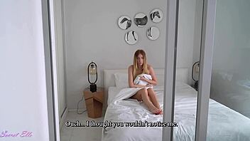 Fuck me after catching sis masturbating pussy lick